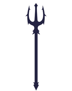 trident silhouette, png