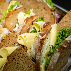 Käse Cheese Salad Brot Bread sandwich
