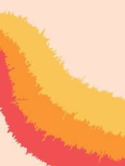 background with orange and yellow paint