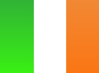 country flag waving, Flag of Ireland 