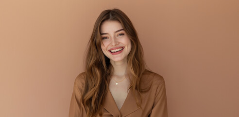 Obraz premium Effortless beauty and genuine happiness of individuals, focusing on their expressive faces and relaxed settings. The atmosphere is lighthearted and natural