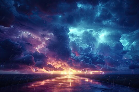 Weather Forecast Dashboard sleek modern displaying current conditions