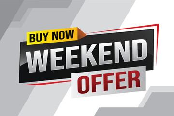 Buy now weekend Special sale tag. Banner design template for marketing. Special offer promotion retail. background banner modern graphic design for advertising store shop, online store, website


