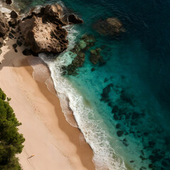 beach and sea