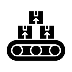 Fabrication glyph icon