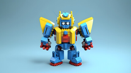 Fototapeta premium robot toy 3d