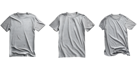 Set of four blank aluminum cans isolated on a transparent background