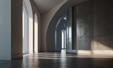 arches of the mosque.