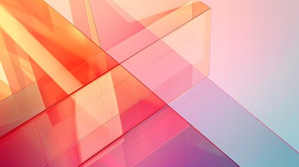 A minimalist glassmorphism design with transparent cards overlaid on a soft gradient background, with light reflections and subtle shadows. 8k UHD, suitable for high-quality printing or digital 