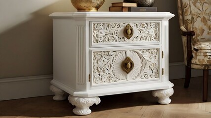 Nightstands are essential bedroom furniture, offering both functionality and style. Typically placed beside the bed, they serve as convenient storage units for personal items like books, lamps, or ala