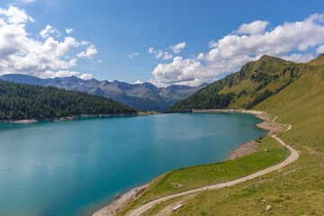 lake in the mountains