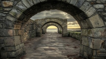 Fototapeta premium Arches in Saint Andrew