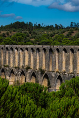 Obraz premium Aqueduto do Convento de Cristo - Troço Pegões Altos