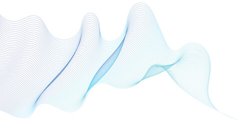 blue geometric background. Abstract background with flowing lines. Dynamic waves. Modern abstract background with flowing lines. Digital future technology concept. vector illustration