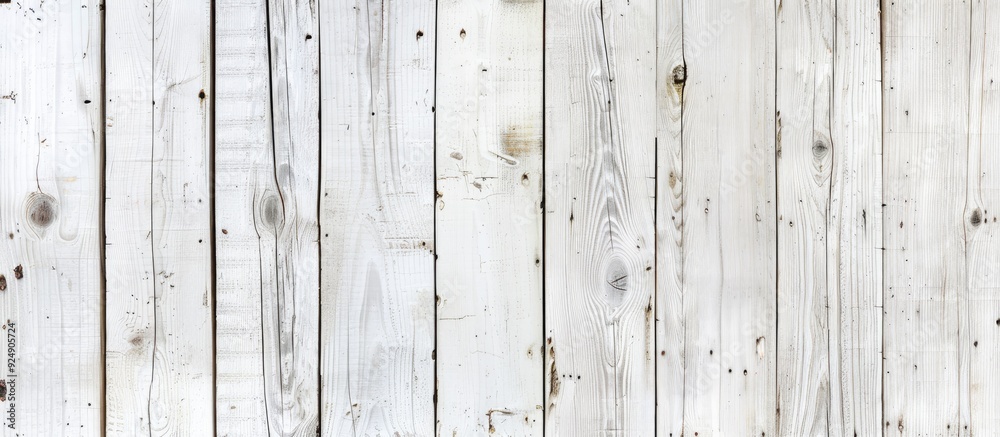 Wall mural soft white wood plank texture providing a background with space for text or design elements ideal fo