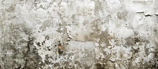 Obraz premium A vintage or grungy white background with a natural cement or stone texture resembling an old retro patterned wall suitable for copy space images