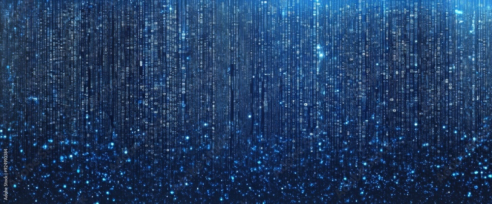 Poster large amounts of binary data represent difficulty and challenge in processing, interpreting, and und