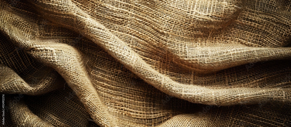 Leinwandbilder a vintage canvas material with the texture of an ancient brown sack cloth provides a retro ambiance 