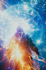 silhouette, abstract, illustration