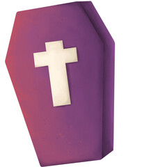 Obraz premium Coffin illustrations Clipart png file 