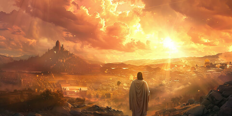 The Reign of Christ: A New Era of Peace and Justice - Imagine a world transformed by the Second Coming of Christ, where peace and justice reign under His divine rule