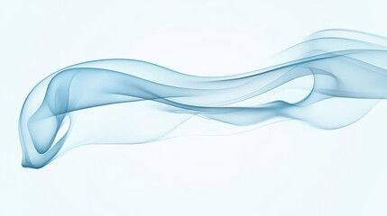 A blue wave is shown on a white background
