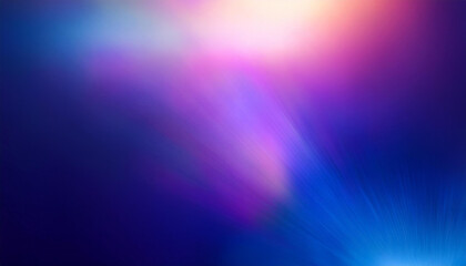 Obraz premium Abstract Radiant Light Beams. Soft Gradient Hues of Blue Purple Pink in Ethereal Luminescence, Dreamlike Horizons Tranquil, Serene Energy Flow Cosmic Digital Background. Banner Poster Wallpaper