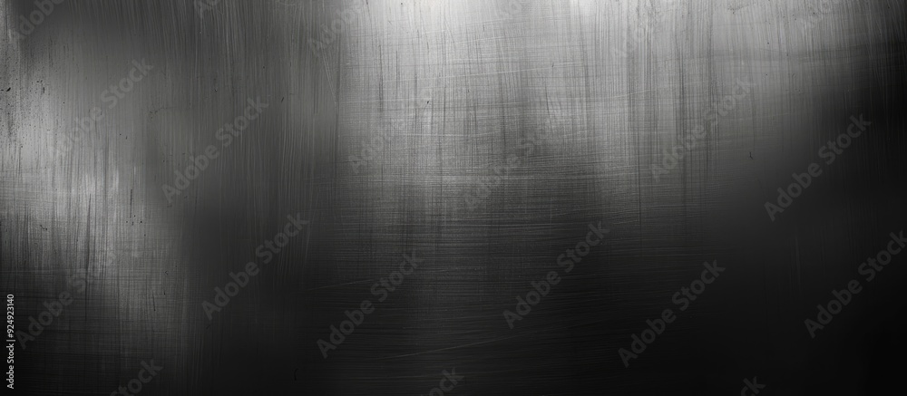 Poster steel texture metal background in black and grey tones with a smooth sheet surface ideal for a copy 
