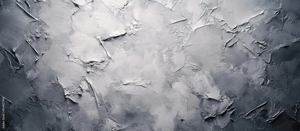 Poster textured gray plaster wall background plaster surface copyspace space for text