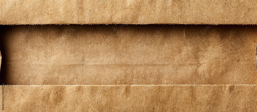 Fototapete brown paper box texture background. with copy space image. place for adding text or design