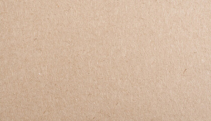Close-Up of Natural Beige Textured Paperboard with Fine Lines and Subtle Imperfections, Neutral Rustic Backdrop for Creative Design Eco-Friendly Packaging Concepts. Banner Poster Background Wallpaper 
