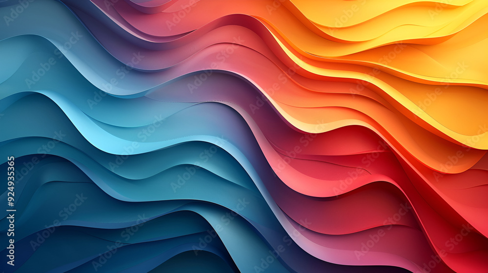 Aufkleber abstract color background with line and stripe pattern