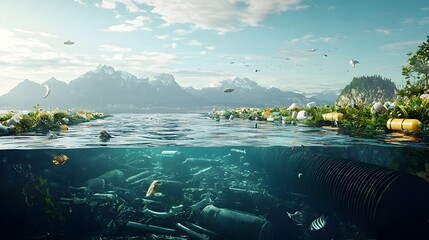 Vision of Ocean Cleanup Preserving Marine Ecosystems