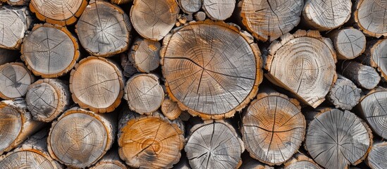 Fototapeta premium Wood seamless dry wood patterns Backgrounds textures Close up. with copy space image. Place for adding text or design