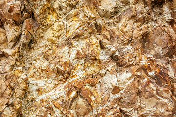 close up texture of the rock 