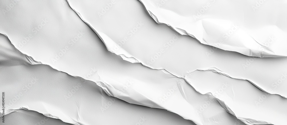 Fototapete White paper background texture. with copy space image. Place for adding text or design