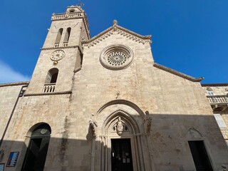 Cathedral of St. Mark in Korcula, Croatia