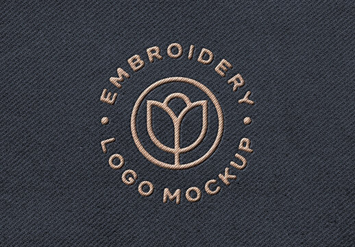 Stitching Embroidery Mockup