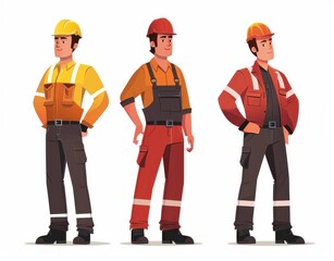 Worker Uniform labor day