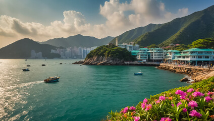 Obraz premium Amazing picturesque Lamma Island, Hong Kong