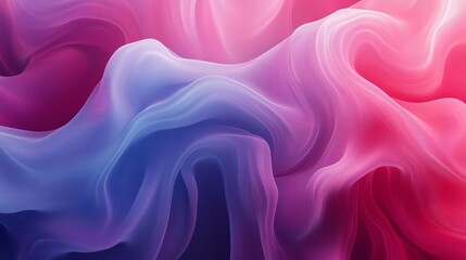 Obraz premium Abstract Pink and Blue Swirling Texture Background - A beautiful abstract background with flowing pink and blue colors, symbolizing movement, energy, fluidity, and transition.