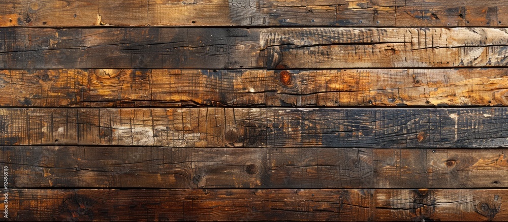 Leinwandbilder Surface of an aged textured wooden backdrop with a tint. with copy space image. Place for adding text or design