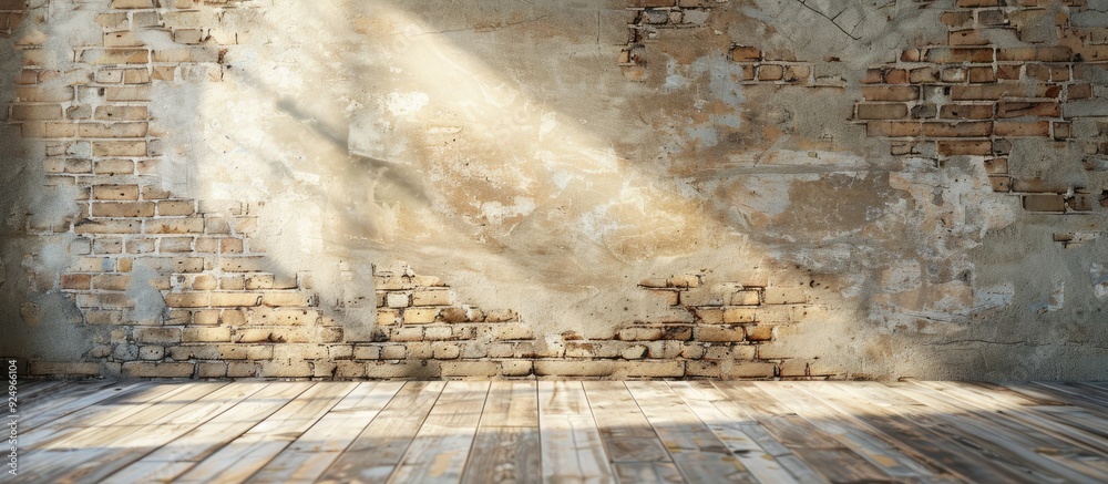 Leinwandbilder Wall for textured background. with copy space image. Place for adding text or design
