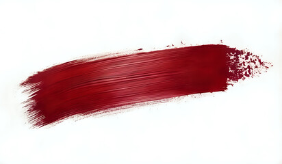 Red lipstick cosmetics beauty concept illustration on neutral background