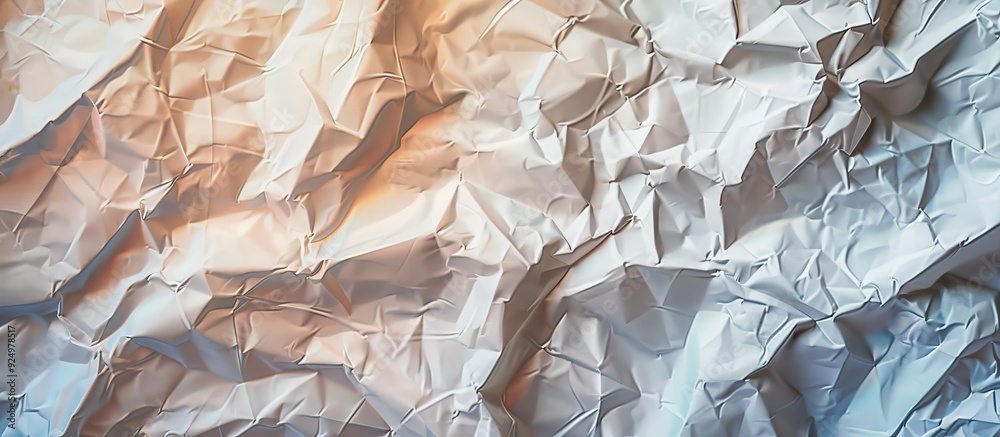 Poster abstract background or texture created from a crumpled paper ideal for your copy space image