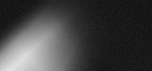 Black white grainy background, monochrome gray noisy texture dark grunge banner, header poster cover backdrop design