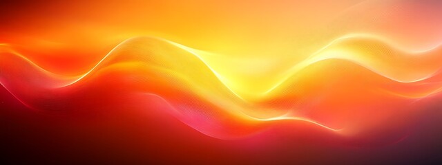  Smooth vibrant orange gradient background with a seamless abstract design and warm, glowing colors 