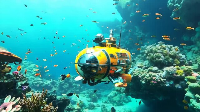 underwater robot videos 4K