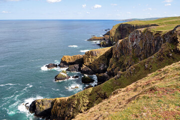 Cliffs in St. Abbs Head, Scotland