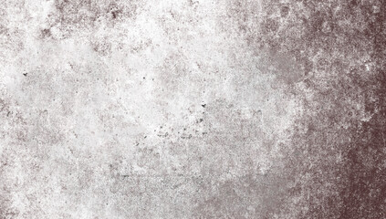 Obraz premium Black and white scratched grunge isolated on background, old film effect. Distressed retro paper abstract stock illustration cracked texture overlays for space or text.